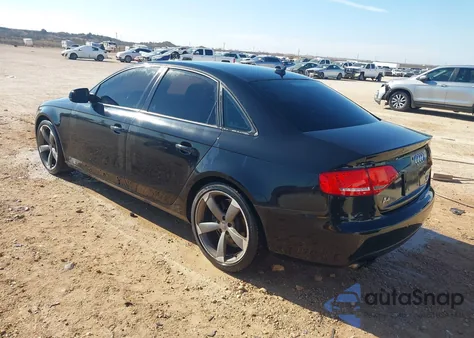 2011 Audi A4 2.0T Premium from USA, damaged, VIN WAUFFAFL1BN052353